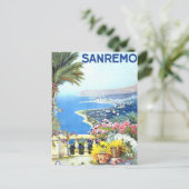  San Remo Italië Briefkaart (Staand voorkant)