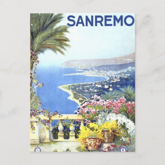  San Remo Italië Briefkaart (Voorkant)