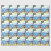  San Remo Italië Cadeaupapier (Vlak)