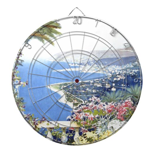 San Remo Italië Dartbord (Voorkant)