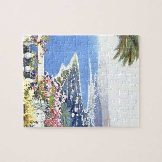  San Remo Italië Europa Schilderachtig reizen Legpuzzel (Horizontaal)