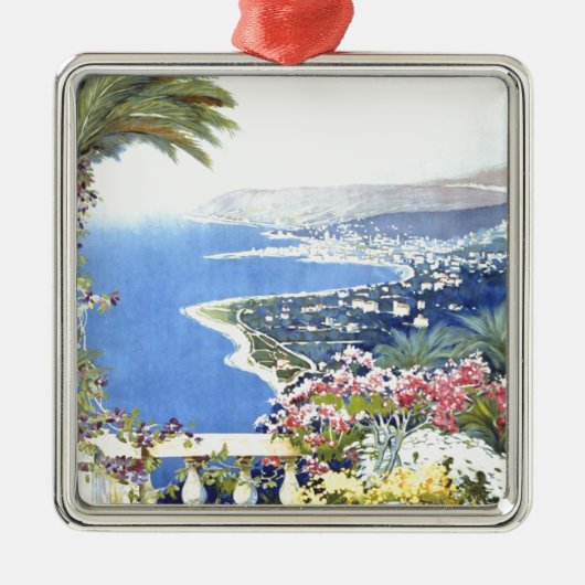  San Remo Italië Metalen Ornament (Voorkant)