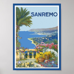 San Remo Italië Poster