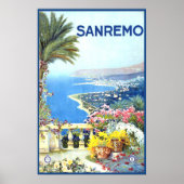  San Remo Italië Poster (Voorkant)