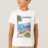  San Remo Italië T-shirt (Voorkant)