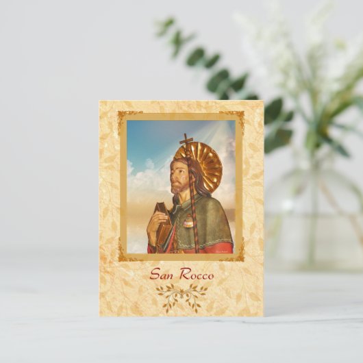 San Rocco - Briefkaart (Staand voorkant)