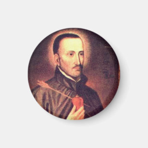 San Roque González de Santa Cruz Sleutelhanger Magneet