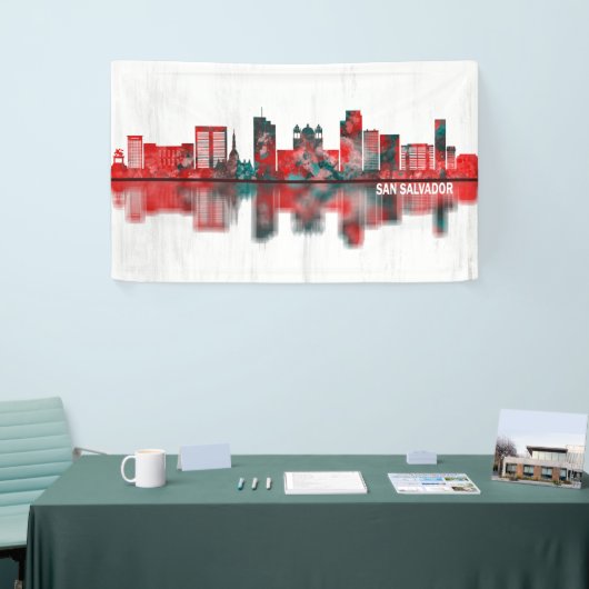San Salvador El Salvador Skyline Spandoek (Beurs)