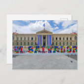 San Salvador, Palacio Nacional Briefkaart (Voorkant / Achterkant)