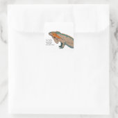 San Salvador Rotsleguaan Sticker (Tas)