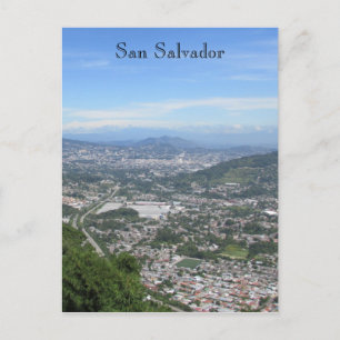 san salvador uitzicht briefkaart