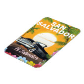 San Salvador Vintage reisposter Magneet (Linkerzijde)