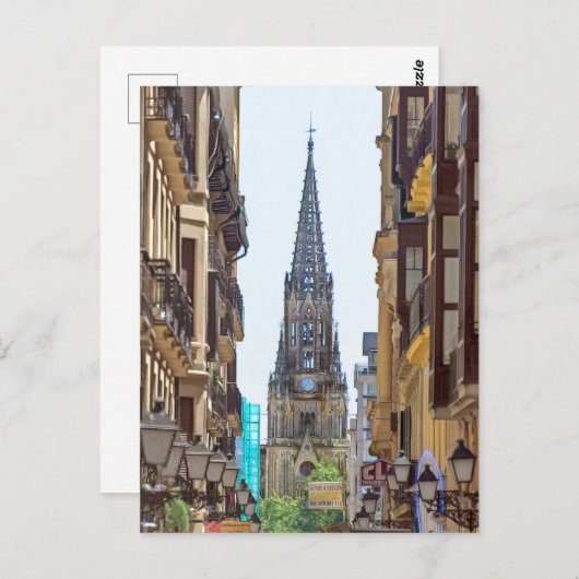 San Sebastian. #13. Briefkaart (Voorkant / Achterkant)