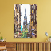 San Sebastian. #13. Canvas Afdruk (Insitu (Woonkamer))
