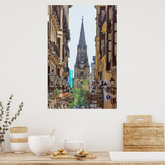 San Sebastian. #13. Poster (Keuken)