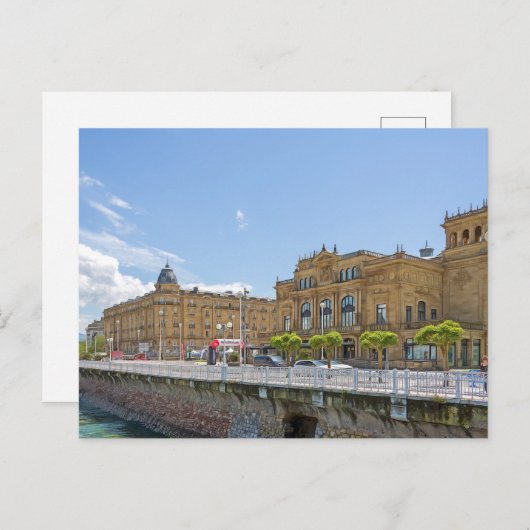 San Sebastian. #19.   Briefkaart (Voorkant / Achterkant)