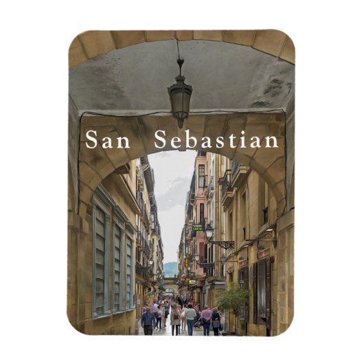 San Sebastian. #21. Magneet (Verticaal)