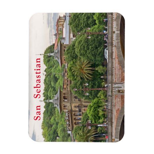 San Sebastian. #22. Magneet (Verticaal)