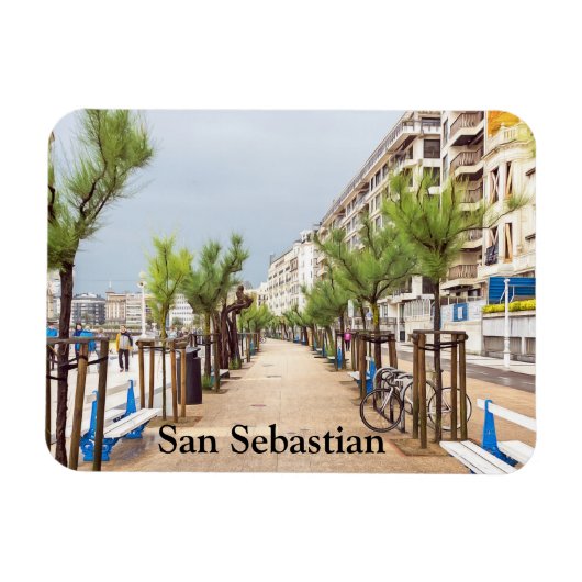 San Sebastian. 2. Magneet (Horizontaal)