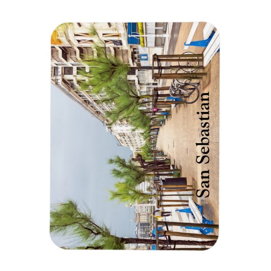 San Sebastian. 2. Magneet (Verticaal)
