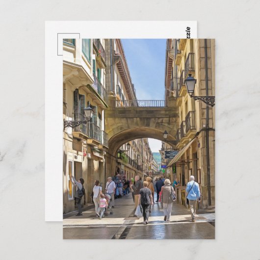 San Sebastian. 6. Briefkaart (Voorkant / Achterkant)