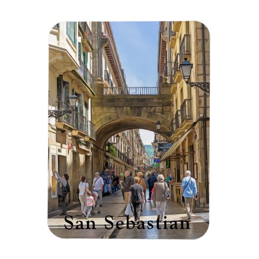 San Sebastian. 6. Magneet (Verticaal)