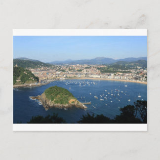 San Sebastian Basque Land Spanje schilderachtig ui Briefkaart