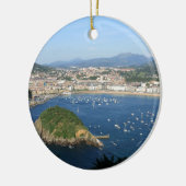 San Sebastian Basque Land Spanje schilderachtig ui Keramisch Ornament (Links)