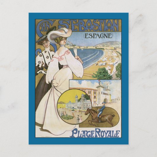 San Sebastian Briefkaart (Voorkant)