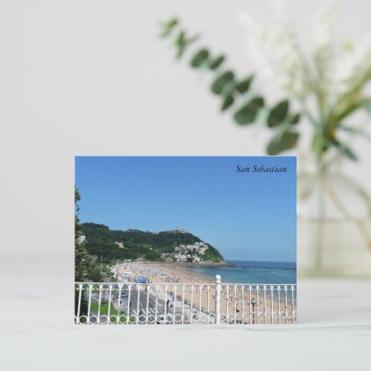 San Sebastian Briefkaart (Staand voorkant)