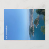 San Sebastian-briefkaart Briefkaart (Voorkant)