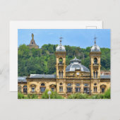 San Sebastian. Een uitzicht van het beeld van Chri Briefkaart (Voorkant / Achterkant)