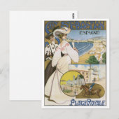 San Sebastian Espana Place Royale Briefkaart (Voorkant / Achterkant)