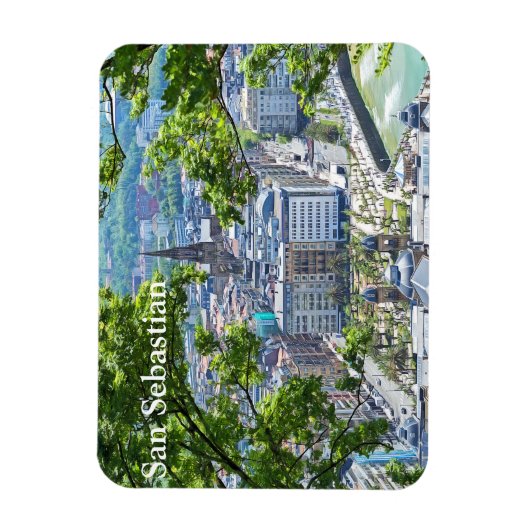 San Sebastian. Nr. 8. Magneet (Verticaal)