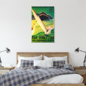 San Sebastian  PosterEurope Canvas Afdruk (Insitu (Slaapkamer))