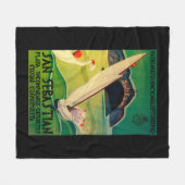 San Sebastian  PosterEurope Fleece Deken (Voorkant (Horizontaal))