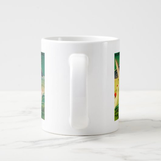 San Sebastian  PosterEurope Grote Koffiekop (Achterkant)