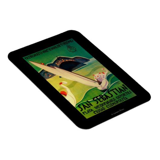 San Sebastian  PosterEurope Magneet (Rechterzijde)