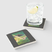 San Sebastian  PosterEurope Stenen Onderzetter (Zijkant)