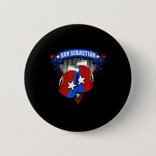 San Sebastian Puerto Rico Bokshandschoenen Puerto  Ronde Button 5,7 Cm