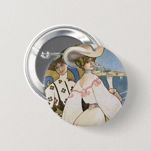 San Sebastian Ronde Button 5,7 Cm (Voorkant /achterkant)