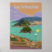 San Sebastian, Spain Poster (Voorkant)
