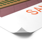 San Sebastian, Spain Poster (Hoek)