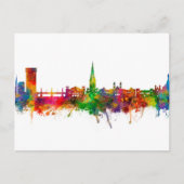San Sebastian Spain Skyline Briefkaart (Voorkant)
