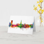 San Sebastian Spain Skyline Kaart (Gele Bloem)