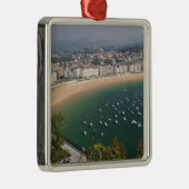 San Sebastian, Spanje. De Baskische stad San Metalen Ornament (Rechts)