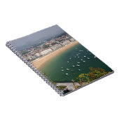 San Sebastian, Spanje. De Baskische stad San Notitieboek (Rechterzijde)