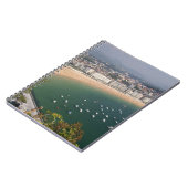 San Sebastian, Spanje. De Baskische stad San Notitieboek (Linkerzijde)