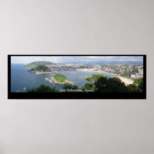 San Sebastian, Spanje Poster (Voorkant)