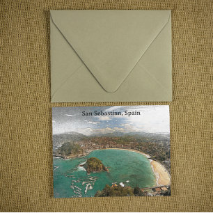  San Sebastian Spanje Reizen Briefkaart